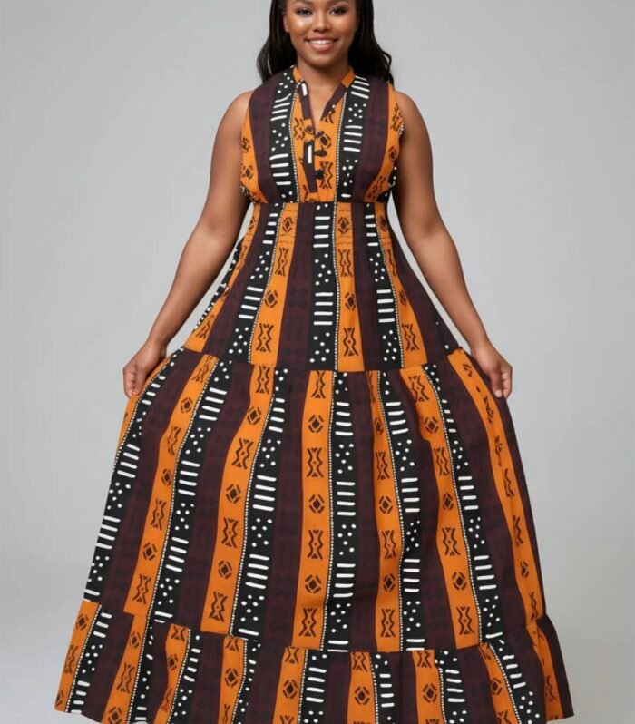 African Maxi Dress