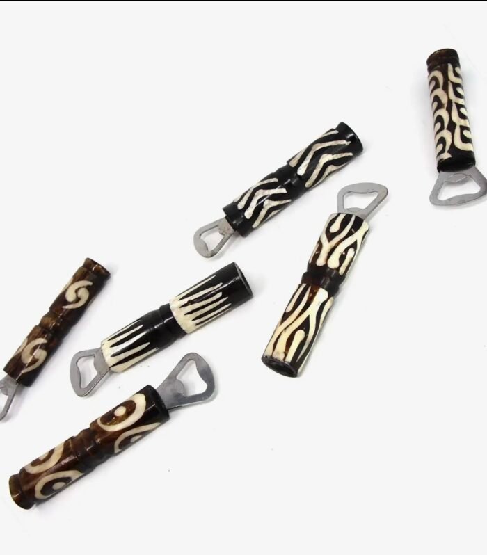 African Bone Bottle Opener-Mixed Designs