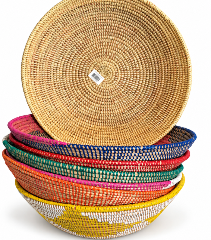 20-Inch Extra Large Senegalese Handwoven Tray Basket – Smith Cultural Trove