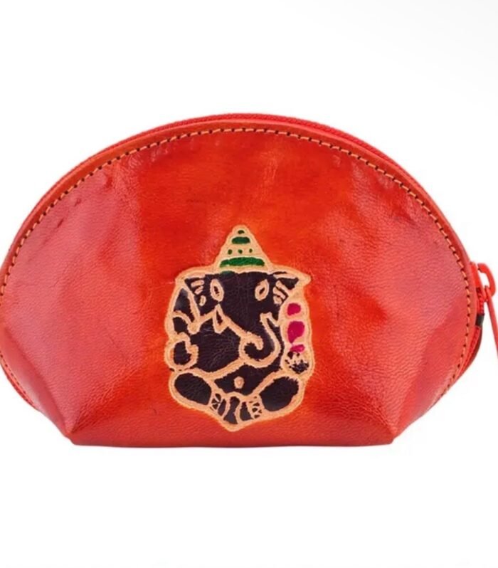 Ganesh Leather Coin Purse